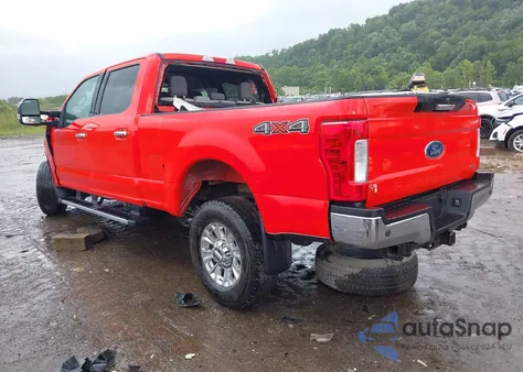 2017 Ford F-250 Xlt from USA, damaged, VIN 1FT7W2B60HEE54869
